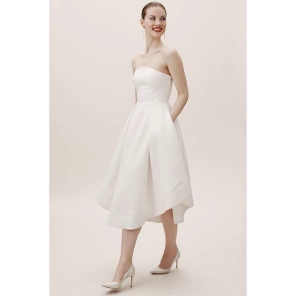 C/MEO Collective Making Waves Strapless Dress - Picture 5 of 10